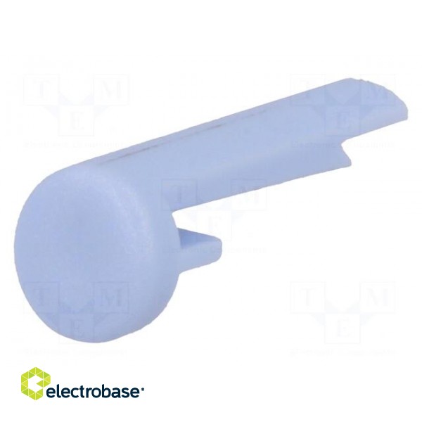 Pointer | plastic | blue | push-in | Application: A10 | Shape: pin