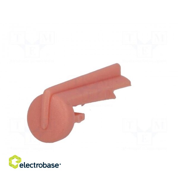 Pointer | plastic | pink | push-in | Application: A10 | Shape: arrow image 2