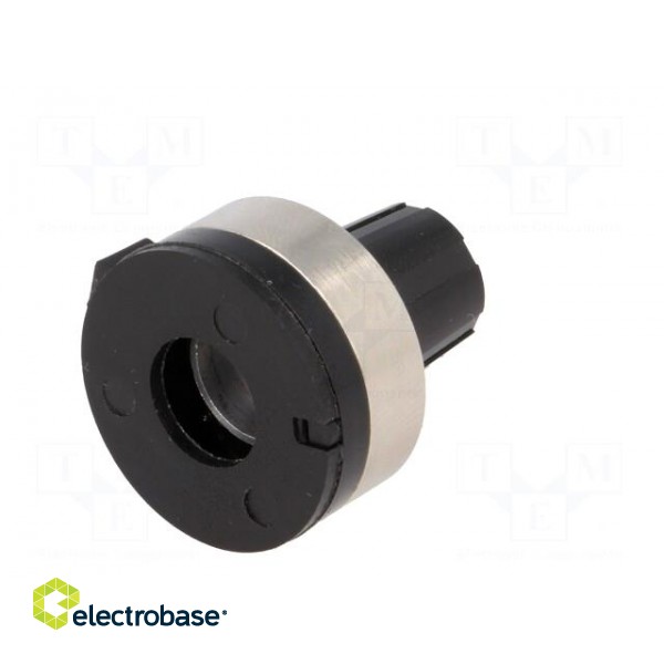 Precise knob | with counting dial | Shaft d: 6.35mm | 25x22x24mm image 6