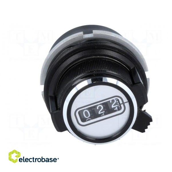 Precise knob | with counting dial | Shaft d: 6.35mm | Ø30.4x33mm image 9