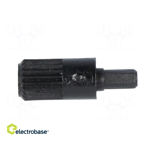 Knob | shaft knob | black | 10mm | Application: CA9M image 3