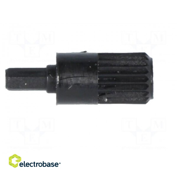 Knob | shaft knob | black | 10mm | Application: CA9M image 7