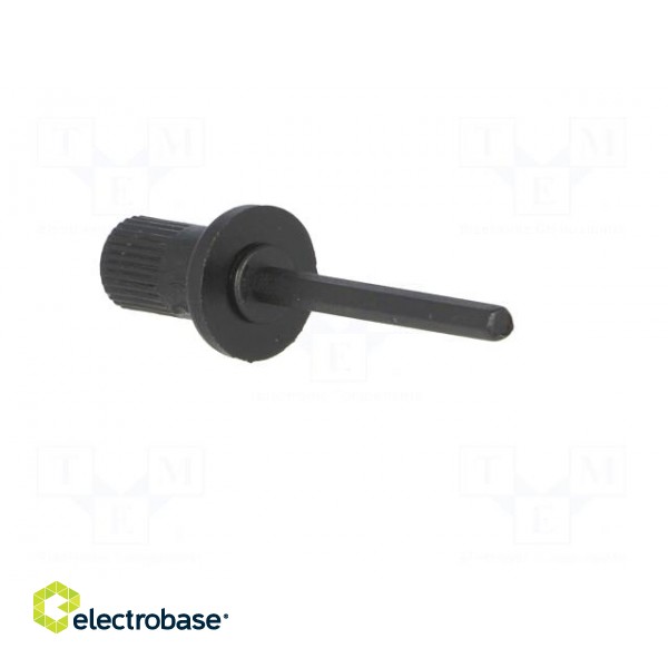 Knob | shaft knob | black | 12/21mm | Application: CA9M paveikslėlis 4