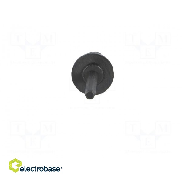 Knob | shaft knob | black | 12/21mm | Application: CA9M paveikslėlis 5