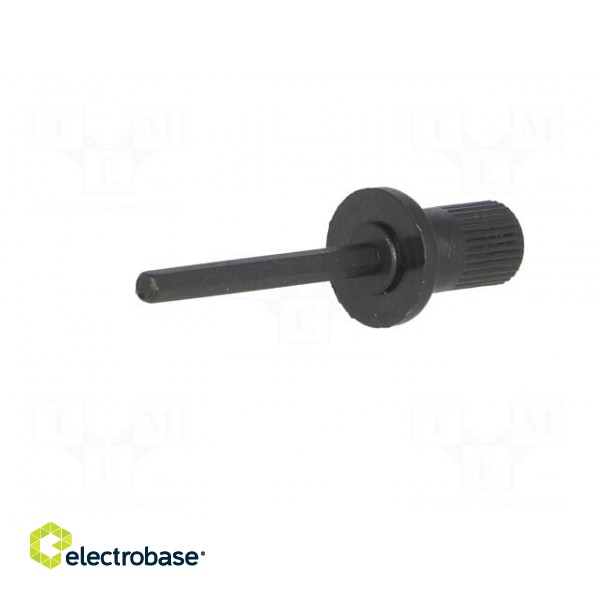 Knob | shaft knob | black | 12/21mm | Application: CA9M paveikslėlis 6