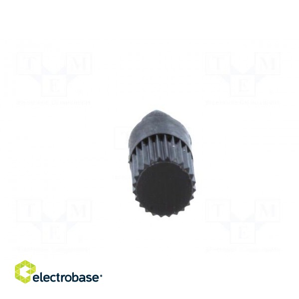 Knob | shaft knob | black | 13mm | for mounting potentiometers | CA9M image 9