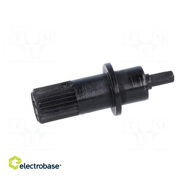 Knob | shaft knob | black | 20mm | Application: CA9M image 3