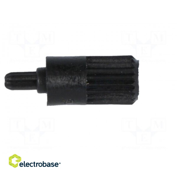 Knob | shaft knob | black | Ø5mm | Application: CA6 image 7