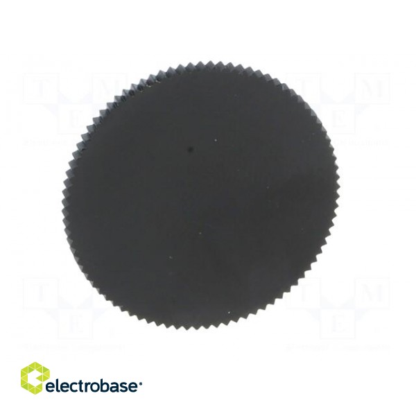 Knob | thumbwheel | black | Ø21mm | Application: CA9M image 5