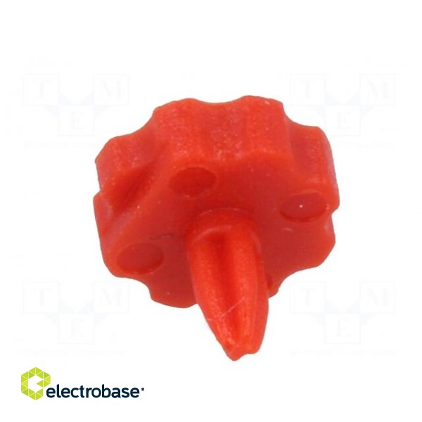 Knob | with pointer | red | Ø6.3mm | Application: CA6 image 9