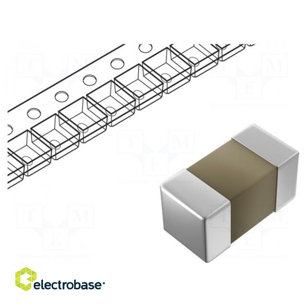 Capacitor: ceramic | MLCC | 10uF | 75V | X7R | ±10% | SMD | 1210