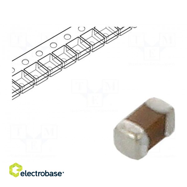 Capacitor: ceramic | MLCC | 47nF | 16V | X5R | ±10% | SMD | 0402