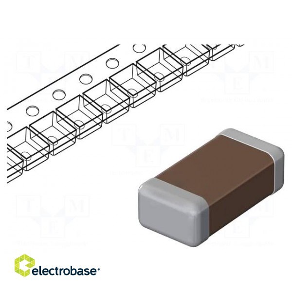 Capacitor: ceramic | MLCC | 2.7nF | 50V | X7R | ±10% | SMD | 0402