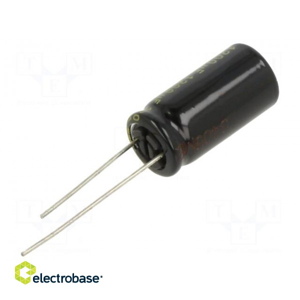 Capacitor: electrolytic | low ESR | THT | 1200uF | 10VDC | Ø10x20mm