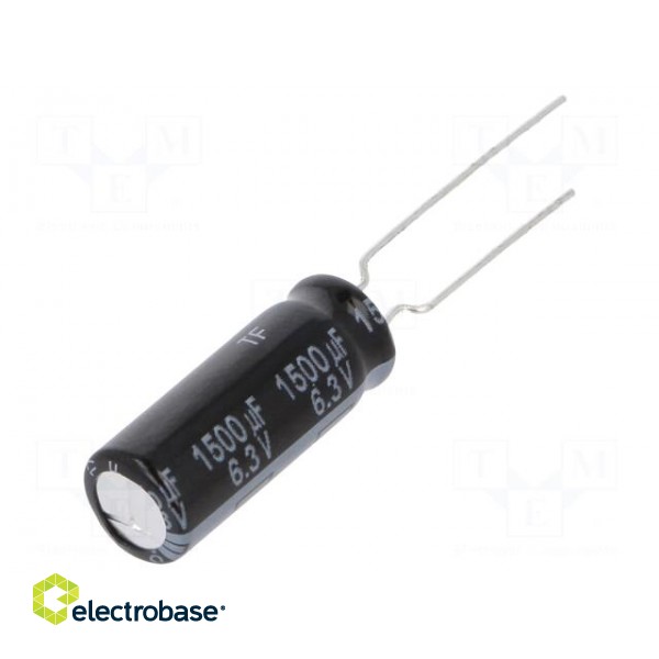 Capacitor: electrolytic | low ESR | THT | 1000uF | 16VDC | Ø8x20mm | ±20%