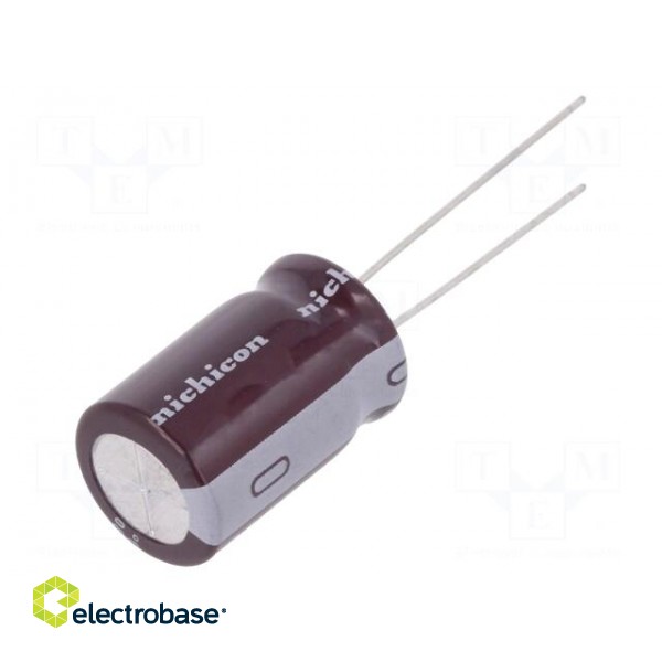 Capacitor: electrolytic | THT | 220uF | 250VDC | Ø16x40mm | Pitch: 7.5mm