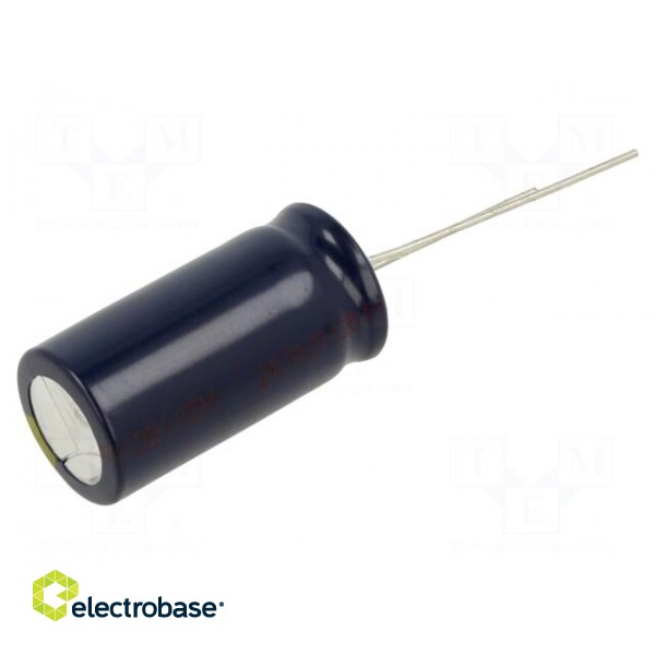 Capacitor: electrolytic | low ESR | THT | 3300uF | 25VDC | Ø16x31.5mm