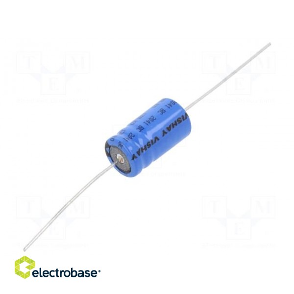 Capacitor: electrolytic | THT | 100uF | 50VDC | Ø10x18mm | ±20% | 2000h