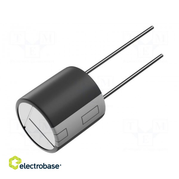 Capacitor: electrolytic | THT | 22uF | 16VDC | Ø4x7mm | Pitch: 1.5mm