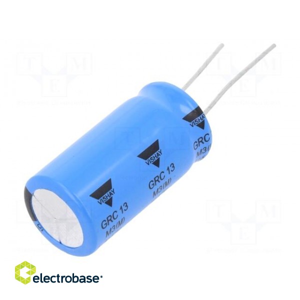 Capacitor: electrolytic | THT | 4700uF | 25VDC | ±20% | 2000h | -40÷105°C