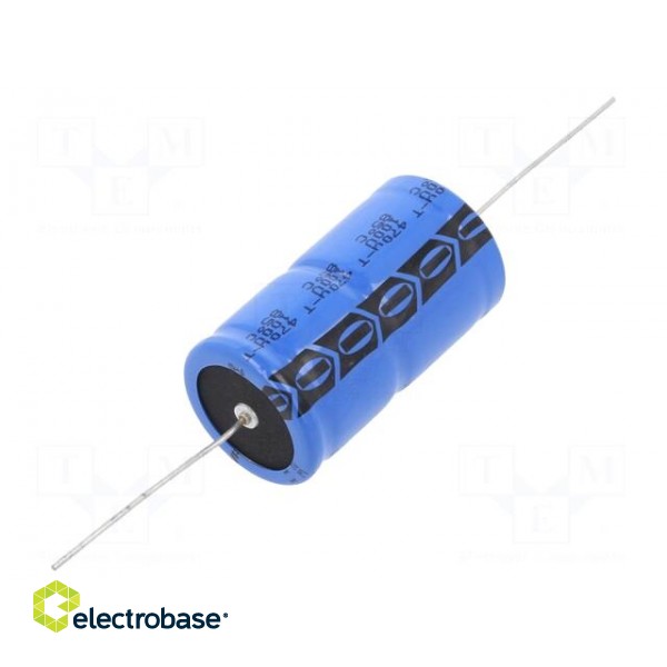 Capacitor: electrolytic | THT | 470uF | 100VDC | Ø21x38mm | ±20% | 15000h