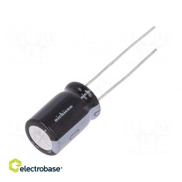 Capacitor: electrolytic | THT | 680uF | 6.3VDC | Ø10x16mm | Pitch: 5mm