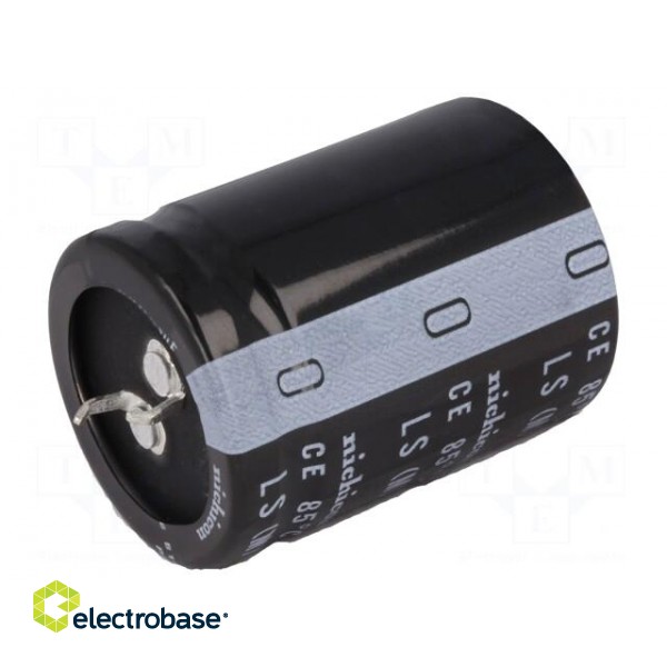 Capacitor: electrolytic | low impedance | SNAP-IN | 2200uF | 50VDC