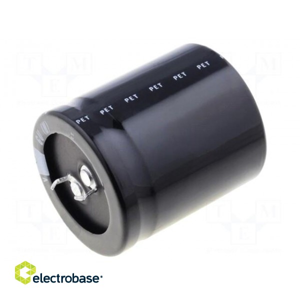 Capacitor: electrolytic | SNAP-IN | 2200uF | 63VDC | Ø22x35mm | ±20%