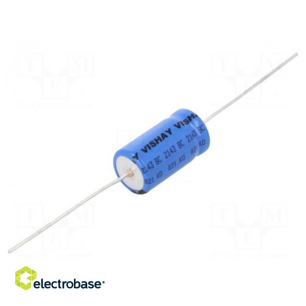 Capacitor: electrolytic | THT | 220uF | 40VDC | Ø10x18mm | ±20% | 2500h