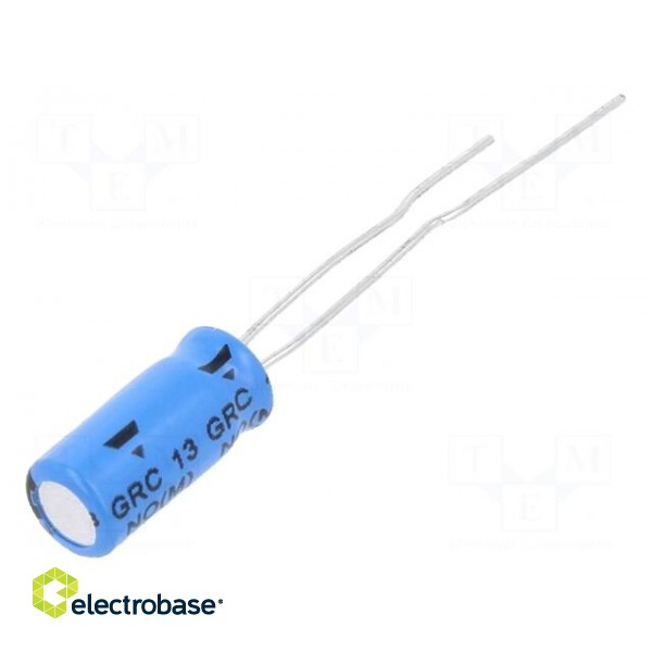 Capacitor: electrolytic | THT | 1uF | 100VDC | ±20% | 2000h | -40÷105°C