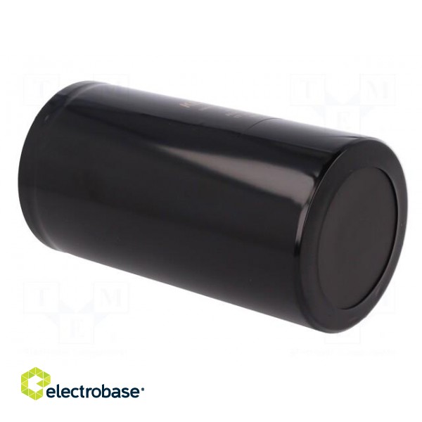 Capacitor: electrolytic | 10mF | 250VDC | Ø77x146mm | Pitch: 31.8mm paveikslėlis 4