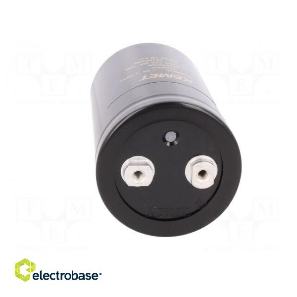 Capacitor: electrolytic | 22000uF | 100VDC | Leads: screw | ESR: 13mΩ image 9