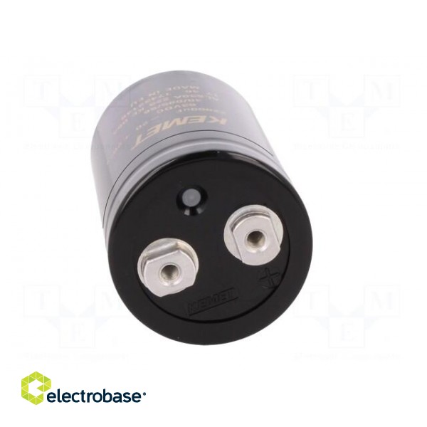 Capacitor: electrolytic | 22000uF | 63VDC | Leads: screw | ESR: 12mΩ paveikslėlis 9