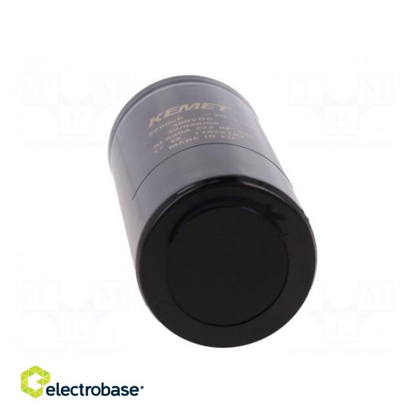 Capacitor: electrolytic | 2200uF | 400VDC | Leads: screw | ESR: 78mΩ image 5