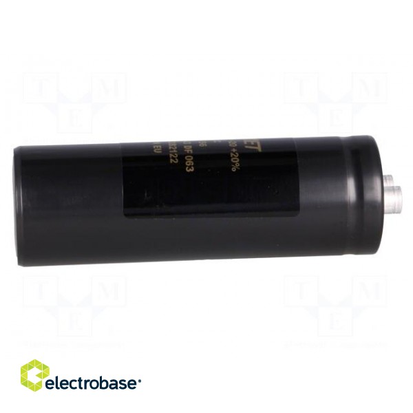 Capacitor: electrolytic | 24mF | 63VDC | Ø36x105mm | Pitch: 12.8mm image 7