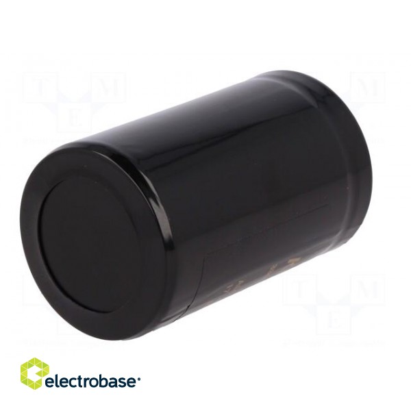 Capacitor: electrolytic | 33mF | 40VDC | Ø51x82mm | Pitch: 22.2mm | ±20% paveikslėlis 6