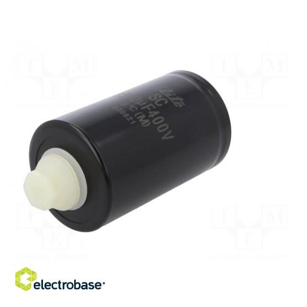 Capacitor: electrolytic | 3300uF | 400VDC | ±20% | M5 | 2000h | -25÷85°C фото 2