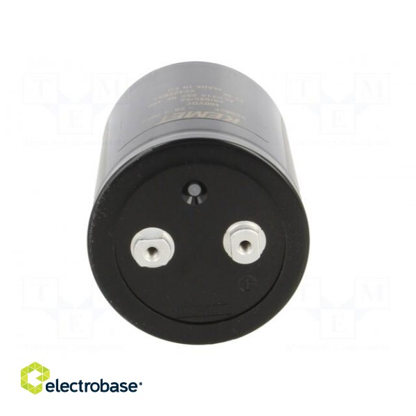 Capacitor: electrolytic | 3300uF | 400VDC | Ø77x105mm | Leads: screw image 5