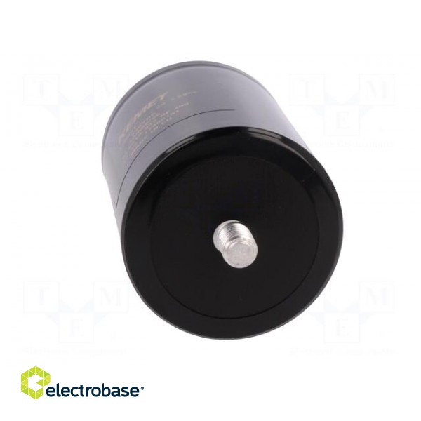 Capacitor: electrolytic | 3.3mF | 450VDC | Ø77x105mm | Pitch: 31.8mm image 9
