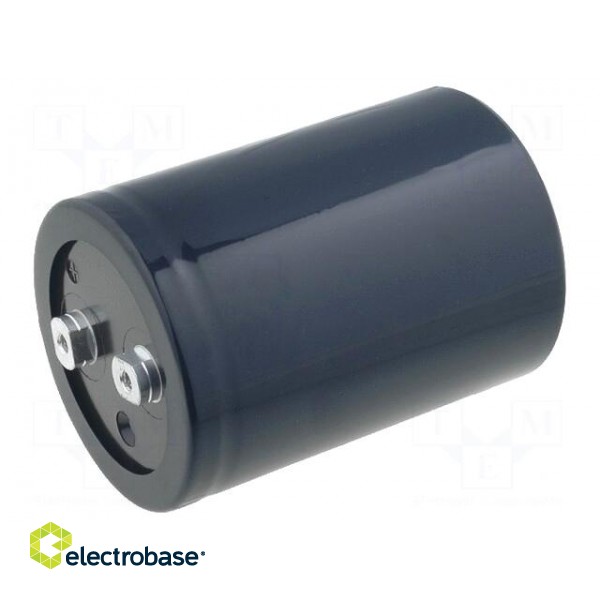 Capacitor: electrolytic | 4.7mF | 63VDC | Ø36x62mm | Pitch: 12.8mm