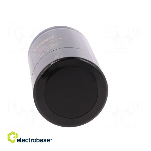 Capacitor: electrolytic | 47mF | 63VDC | Ø66x105mm | Pitch: 28.5mm image 5
