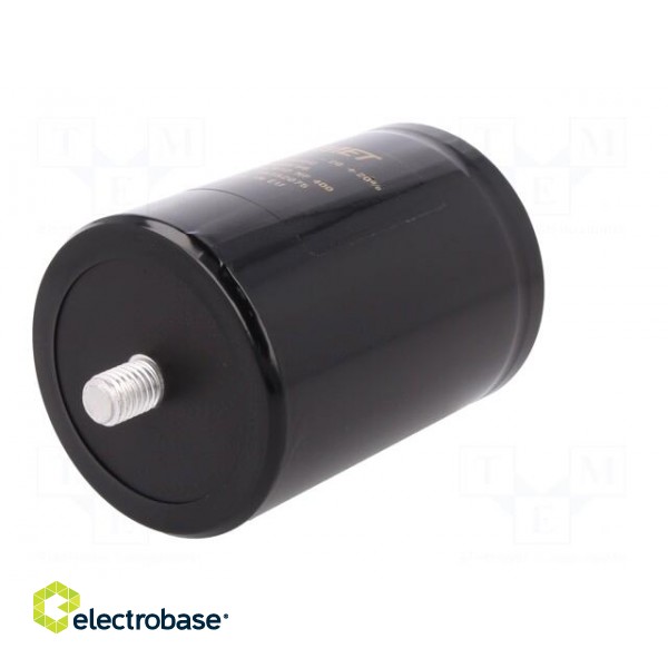 Capacitor: electrolytic | 4700uF | 400VDC | Leads: screw | ESR: 38mΩ image 2