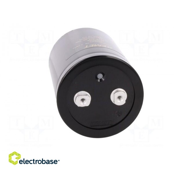 Capacitor: electrolytic | 4700uF | 400VDC | Leads: screw | ESR: 38mΩ image 5