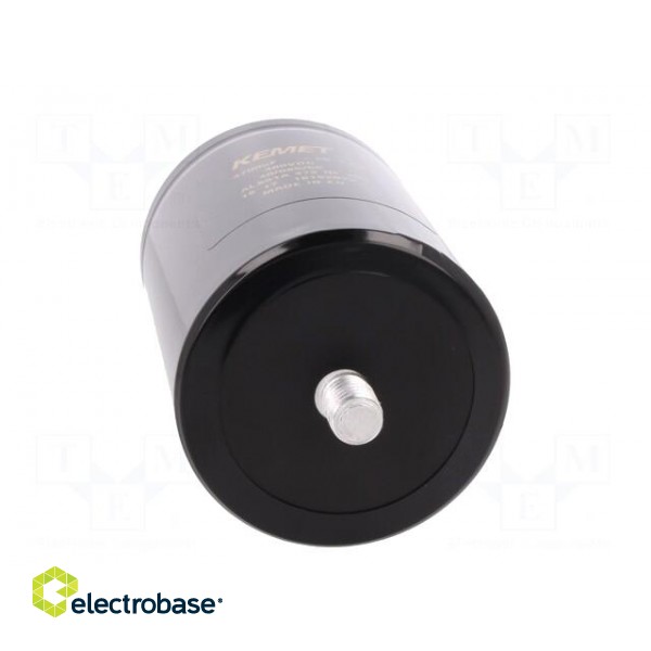 Capacitor: electrolytic | 4700uF | 400VDC | Leads: screw | ESR: 38mΩ image 9