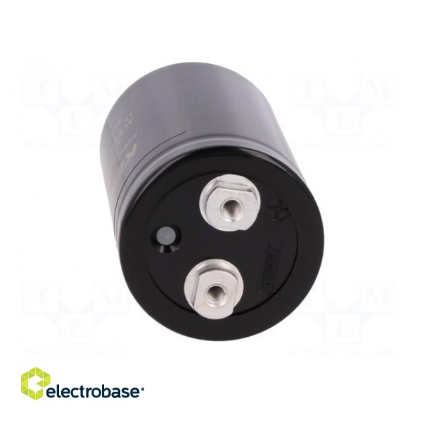 Capacitor: electrolytic | 470uF | 500VDC | Leads: screw | ESR: 365mΩ paveikslėlis 9