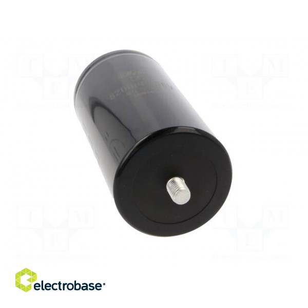 Capacitor: electrolytic | 8200uF | 350VDC | ±20% | M5 | 2000h | -25÷85°C paveikslėlis 9