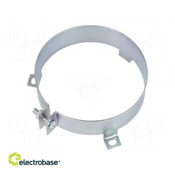 Mounting clamp | horizontal | for large capacitors fastening image 1