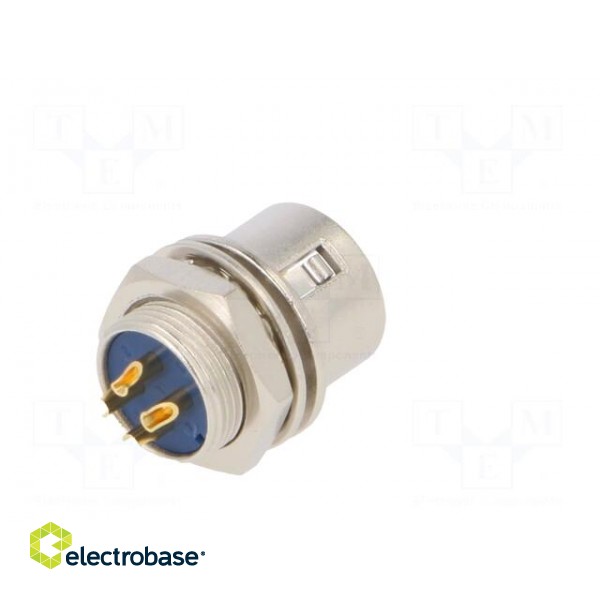 Connector: circular | HR10 | push-pull | socket | 2A | gold-plated | male image 6