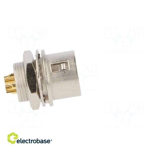 Connector: circular | HR10 | push-pull | socket | 2A | gold-plated | male paveikslėlis 7