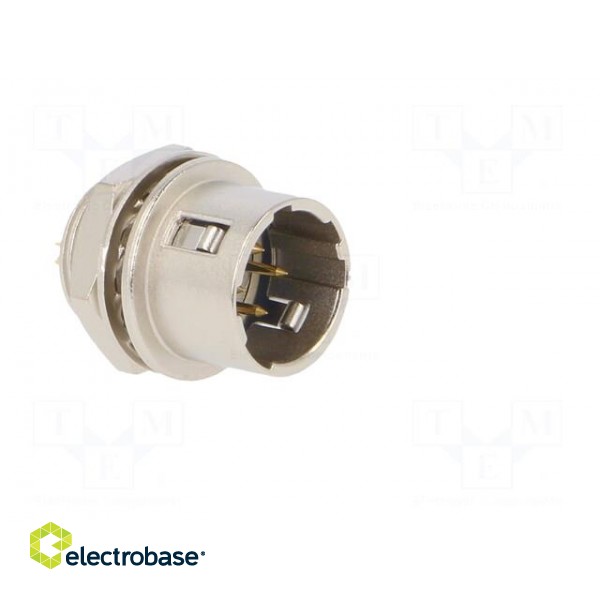Connector: circular | HR10 | push-pull | socket | 2A | gold-plated | male image 8